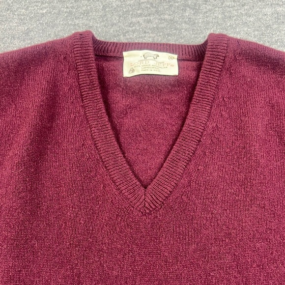 Vtg LORD JEFF Size XL 100% Virgin Australian Lambswool Sweater Vest USA Made - Picture 2 of 11